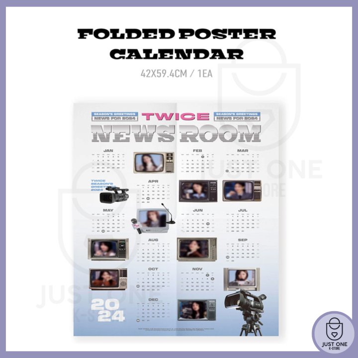TWICE - Season´s Greetings 2024 - Calendario de pared
