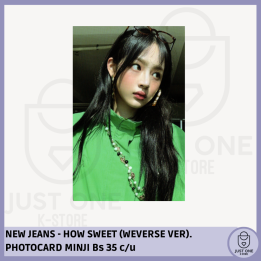NEW JEANS - HOW SWEET (WEVERSE VER). PHOTOCARD MINJI -3
