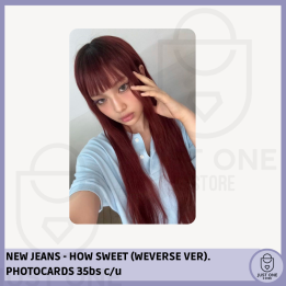 NEW JEANS - HOW SWEET (WEVERSE VER). PHOTOCARD HYEIN -1