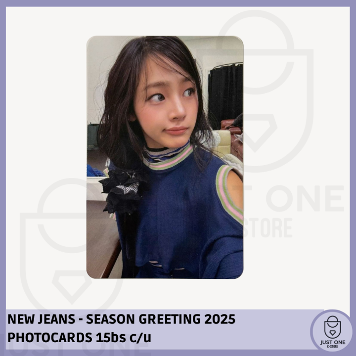 NEW JEANS - SEASON GREETING 2025. PHOTOCARD MINJI -1
