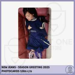NEW JEANS - SEASON GREETING 2025. PHOTOCARD MINJI -3