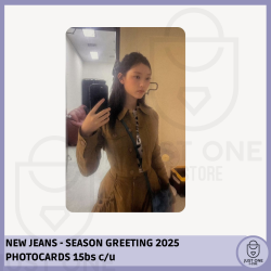 NEW JEANS - SEASON GREETING 2025. PHOTOCARD HAERIN -1