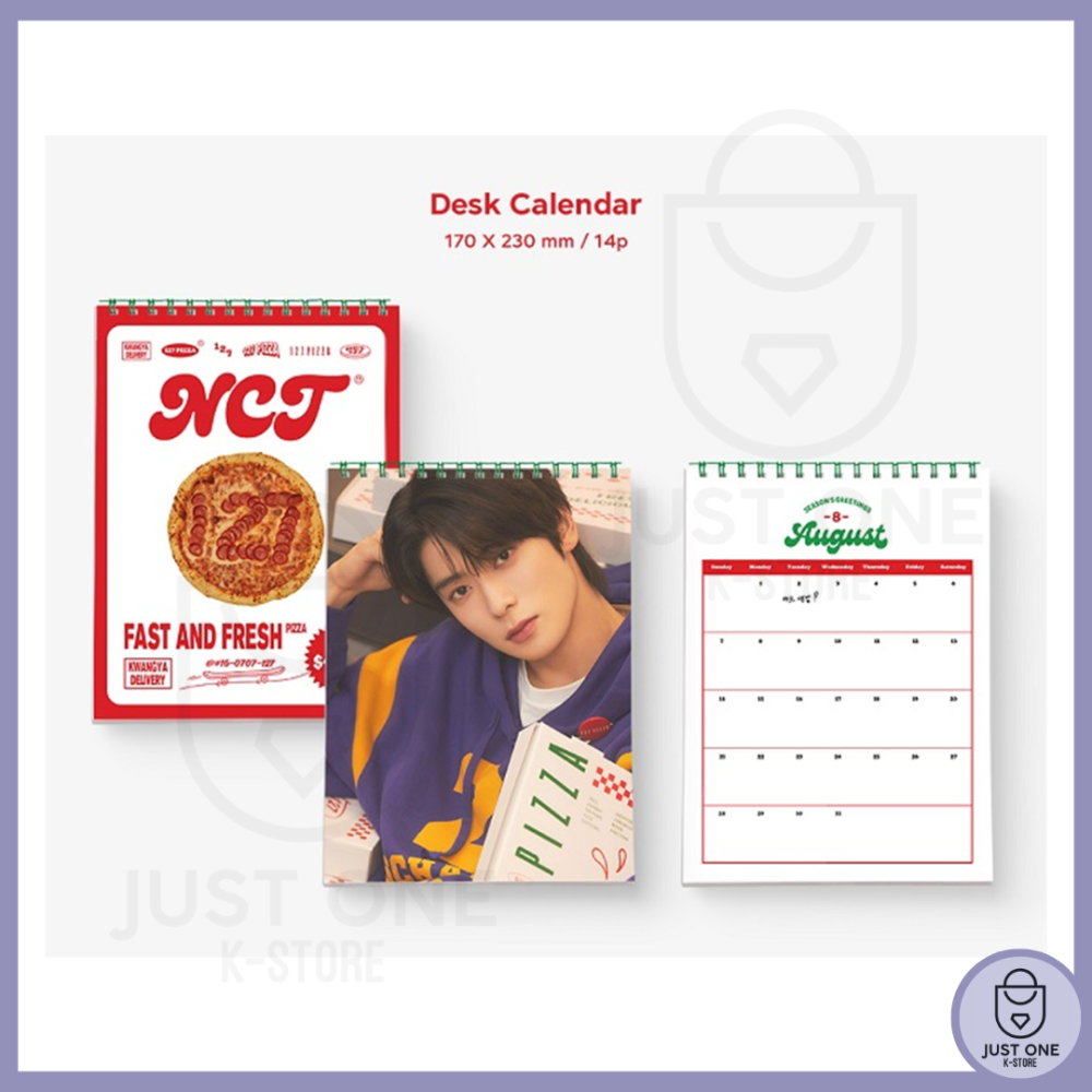 NCT 127 - Season´s Greetings 2022 - Calendario de mesa