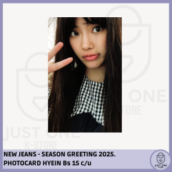 NEW JEANS - SEASON GREETING 2025. PHOTOCARD HYEIN -1