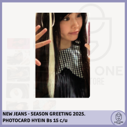 NEW JEANS - SEASON GREETING 2025. PHOTOCARD HYEIN -8