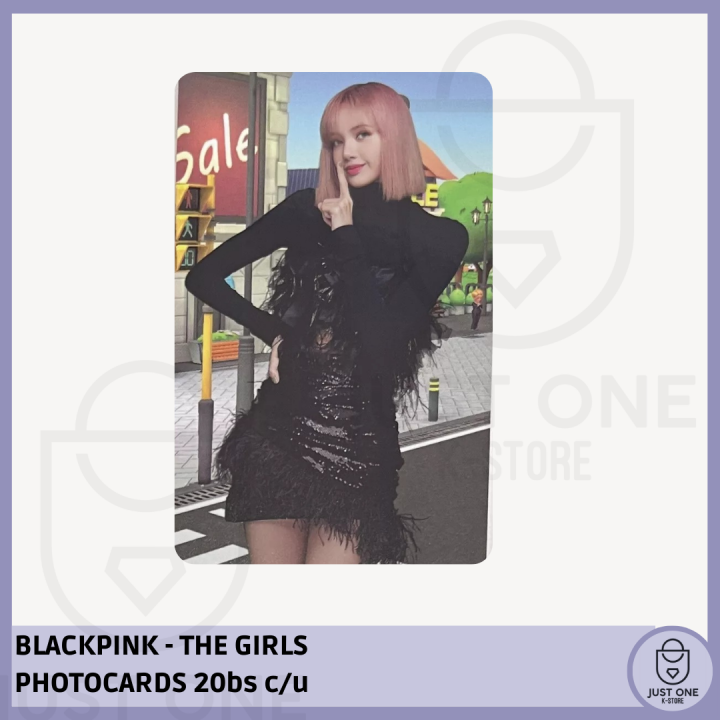 BLACKPINK - THE GAME OST "THE GIRLS" - PHOTOCARD (REVE Ver.) -  LISA -1