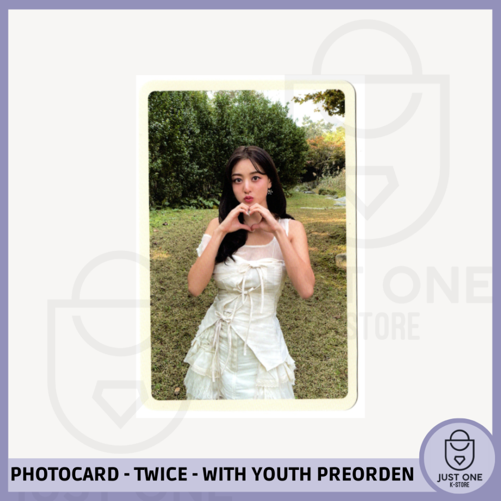 TWICE - PREORDEN PHOTOCARD [WITH YOU-TH / FOREVER VER.] JIHYO