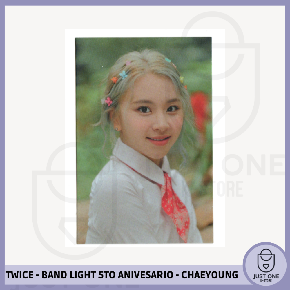 TWICE - 5th Anniversary Light Band Kit - Photocard Chaeyoung