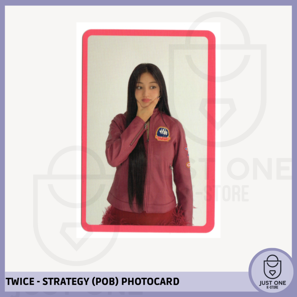 TWICE - PREORDEN PHOTOCARD [ STRATEGY / STEP 2 VER.]  Jihyo