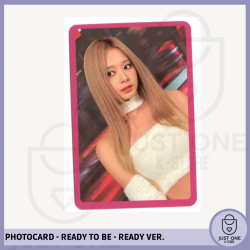TWICE - PHOTOCARD READY TO BE / READY VER.  TZUYU