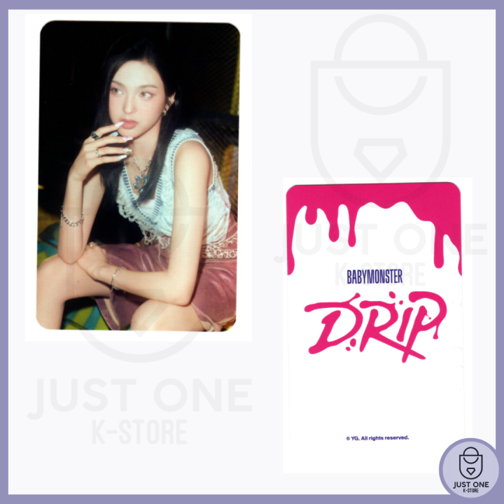 BABYMONSTER - DRIP TRADING CARD - C VER - CHIQUITA