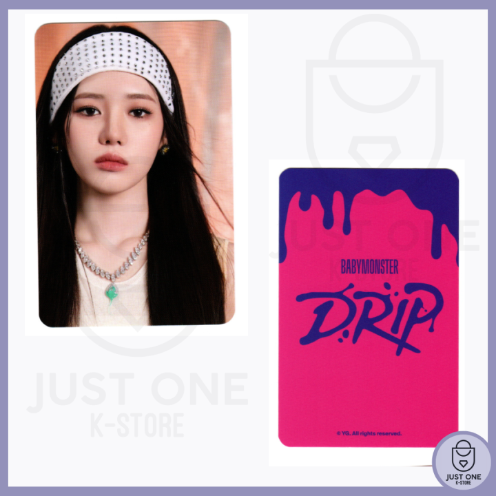 BABYMONSTER - DRIP TRADING CARD - B VER - RORA