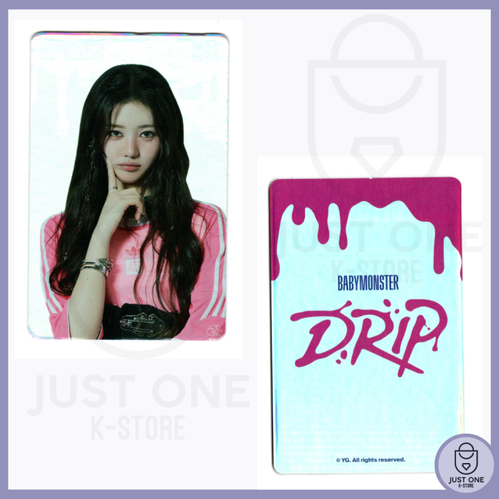 BABYMONSTER - DRIP TRADING CARD - D VER - RORA