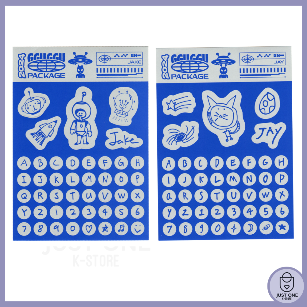 ENHYPEN - Season´s Greetings 2024 - Sticker Jake y Jay
