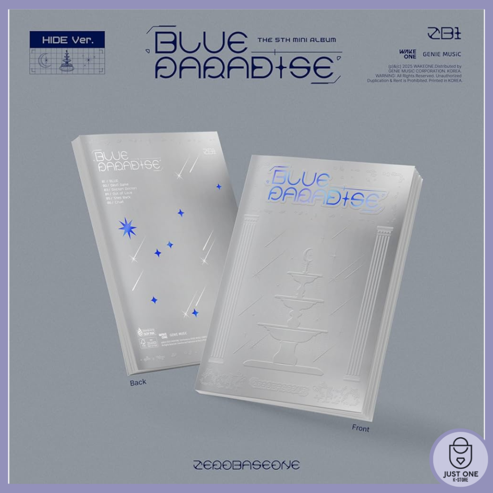 ZEROBASEONE - BLUE PARADISE - HIDE VER