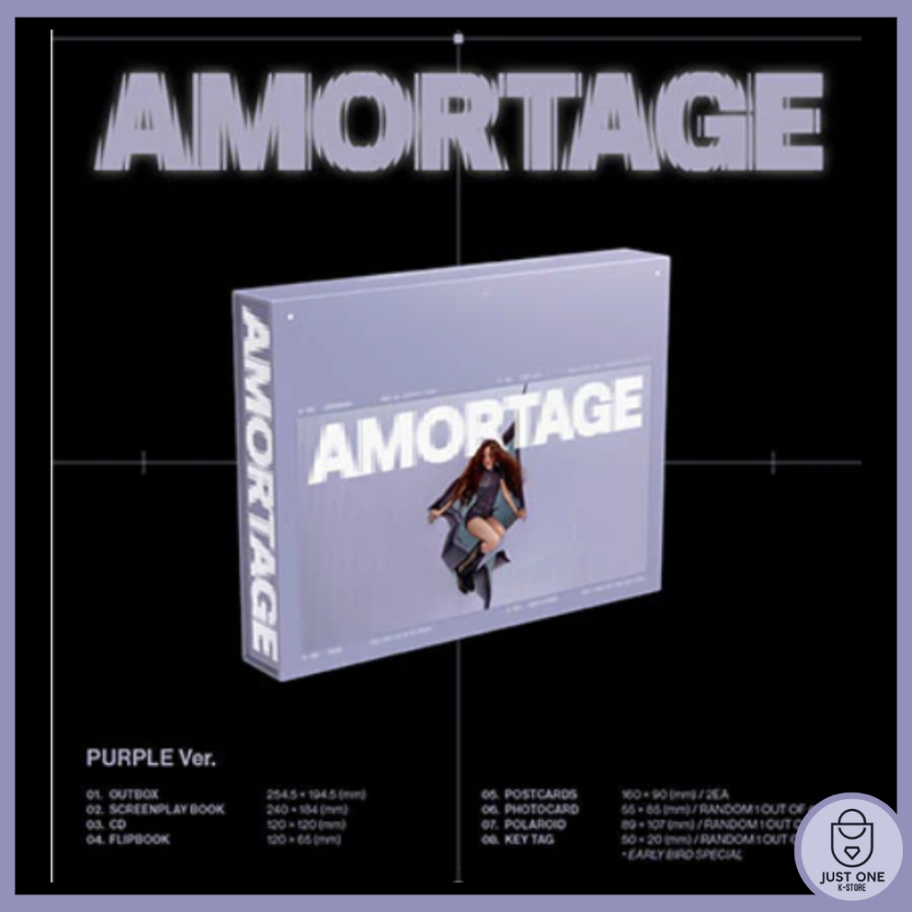 BLACKPINK : JISOO - AMORTAGE (PURPLE Ver)