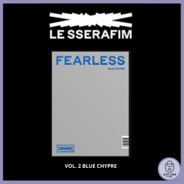 LE SSERAFIM - 1st Mini Album 'FEARLESS' (VOL. 2 BLUE CHYPRE)