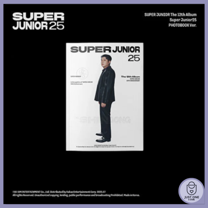 Super Junior - Super Junior25 [12th Album - Photobook Ver.] (SHINDONG)