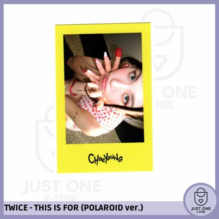TWICE - PHOTOCARD THIS IS FOR (POLAROID -IS-ver.) (NEMO) (Chaeyoung)