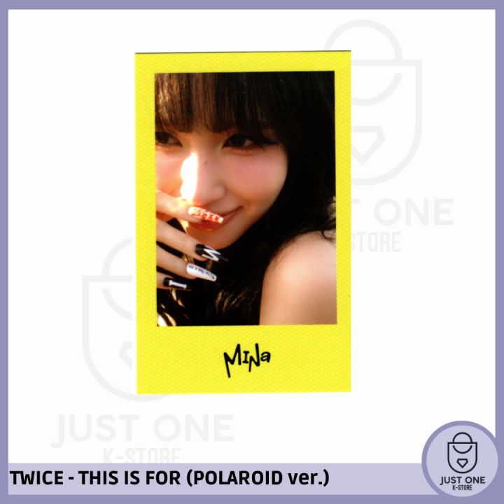 TWICE - PHOTOCARD THIS IS FOR (POLAROID -IS-ver.) (NEMO) (Mina)