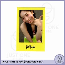 TWICE - PHOTOCARD THIS IS FOR (POLAROID -IS-ver.) (NEMO) (Dahyun)