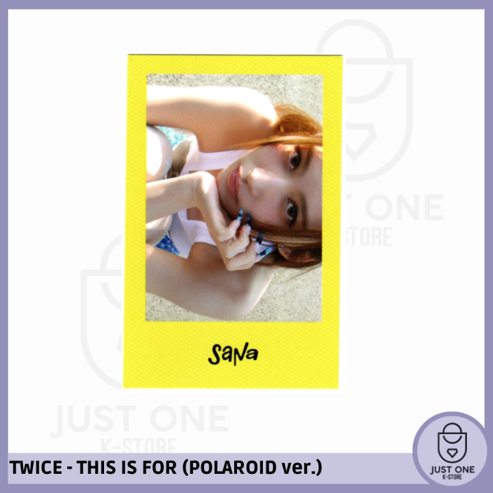 TWICE - PHOTOCARD THIS IS FOR (POLAROID -IS-ver.) (NEMO) (Sana)