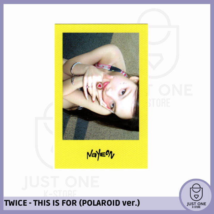 TWICE - PHOTOCARD THIS IS FOR (POLAROID -IS-ver.) (NEMO) (Nayeon)