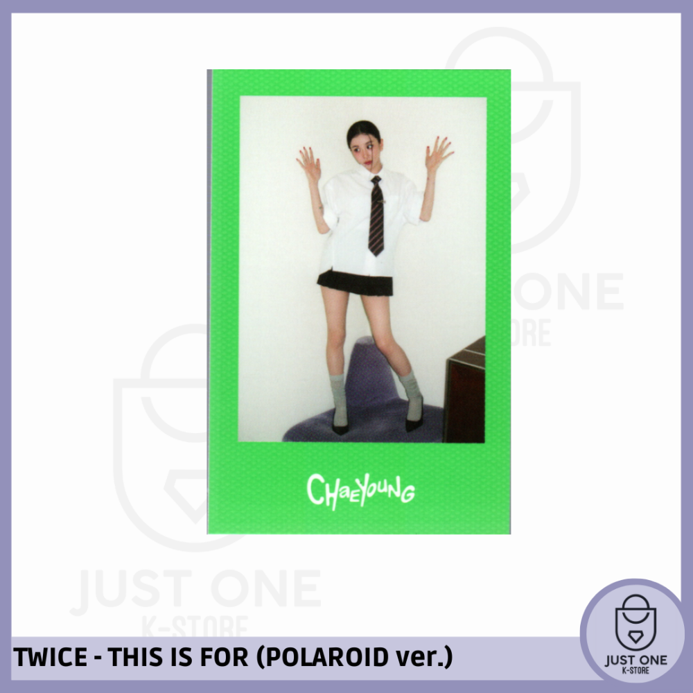 TWICE - PHOTOCARD THIS IS FOR (POLAROID -FOR-ver.) (NEMO) (Chaeyoung)