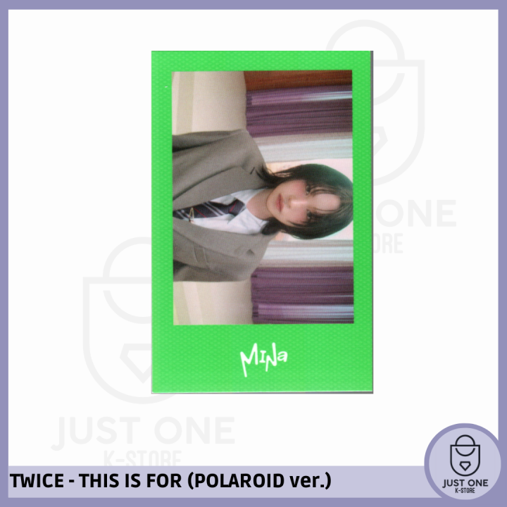 TWICE - PHOTOCARD THIS IS FOR (POLAROID -FOR-ver.) (NEMO) (Mina)
