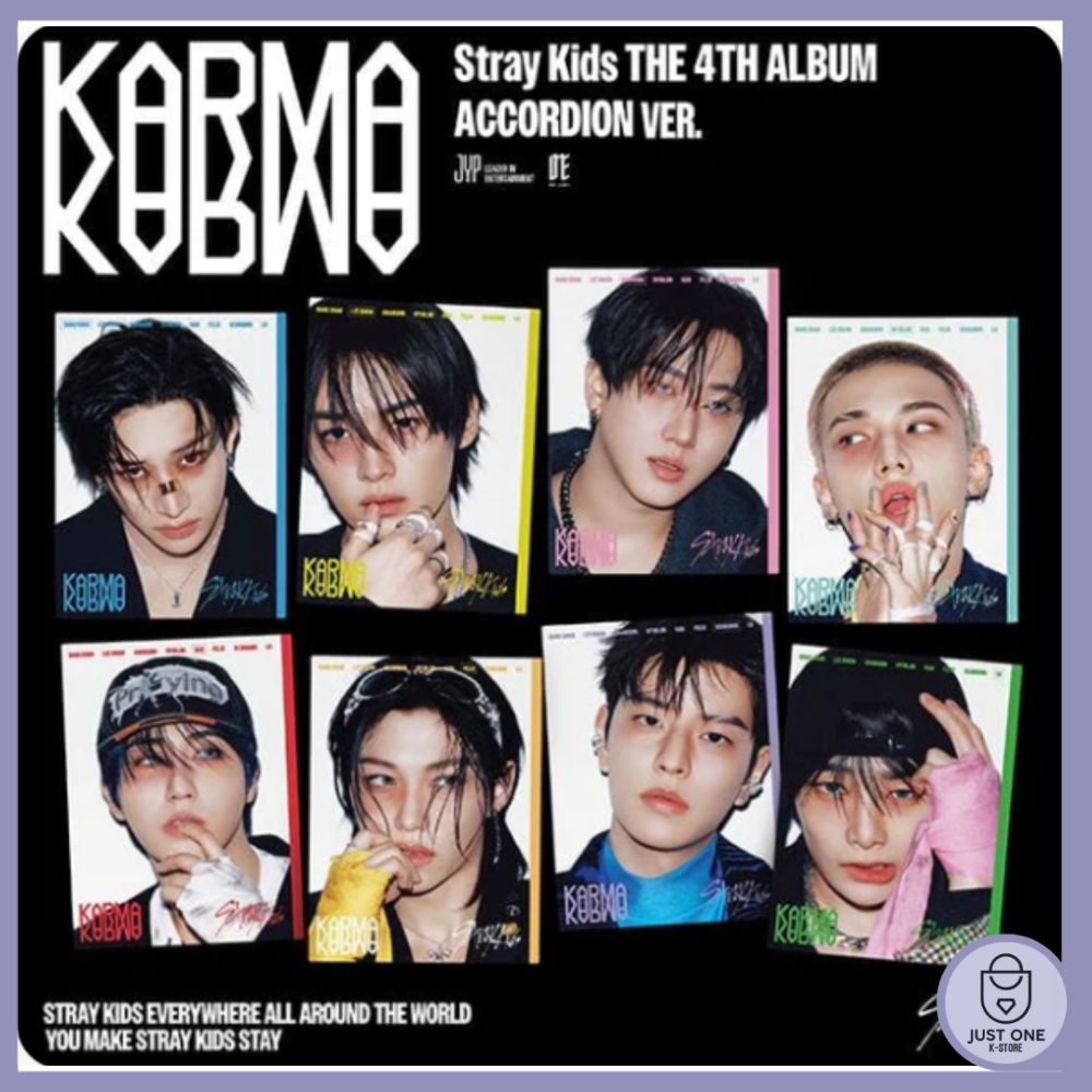 STRAY KIDS - KARMA (THE 4TH FULL ALBUM) - (ACCORDION VER. / I.N.)