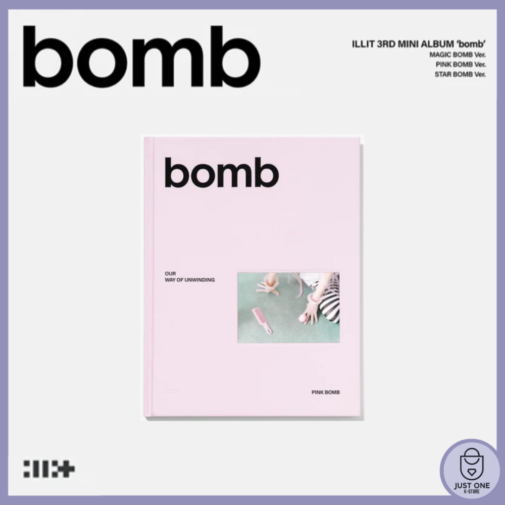 ILLIT - 3RD MINI ALBUM - BOMB (Pink bomb ver.)