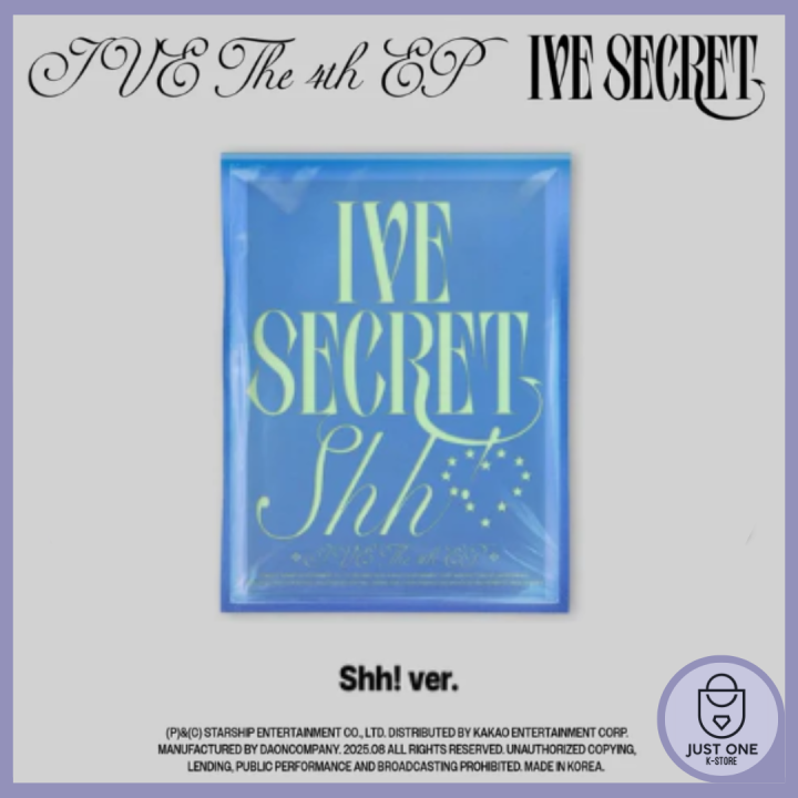 IVE – IVE SECRET 4TH EP ALBUM (STANDARD - Shh! ver.)