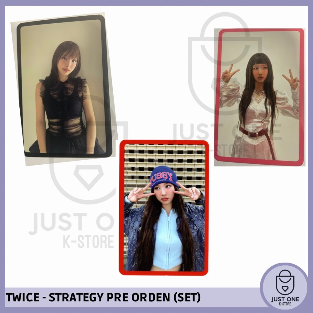 TWICE - STRATEGY POB (SET NAYEON)