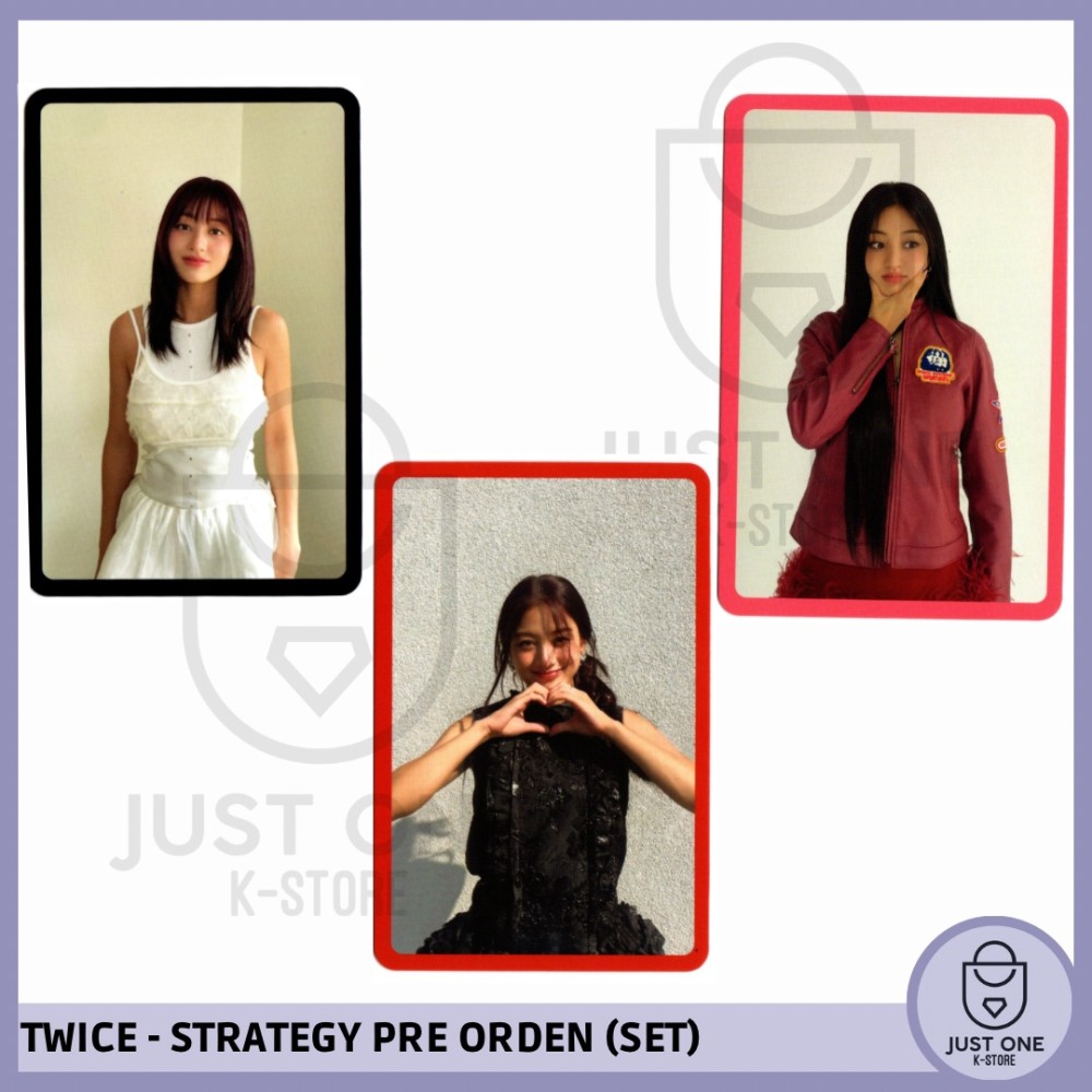 TWICE - STRATEGY POB (SET JIHYO)