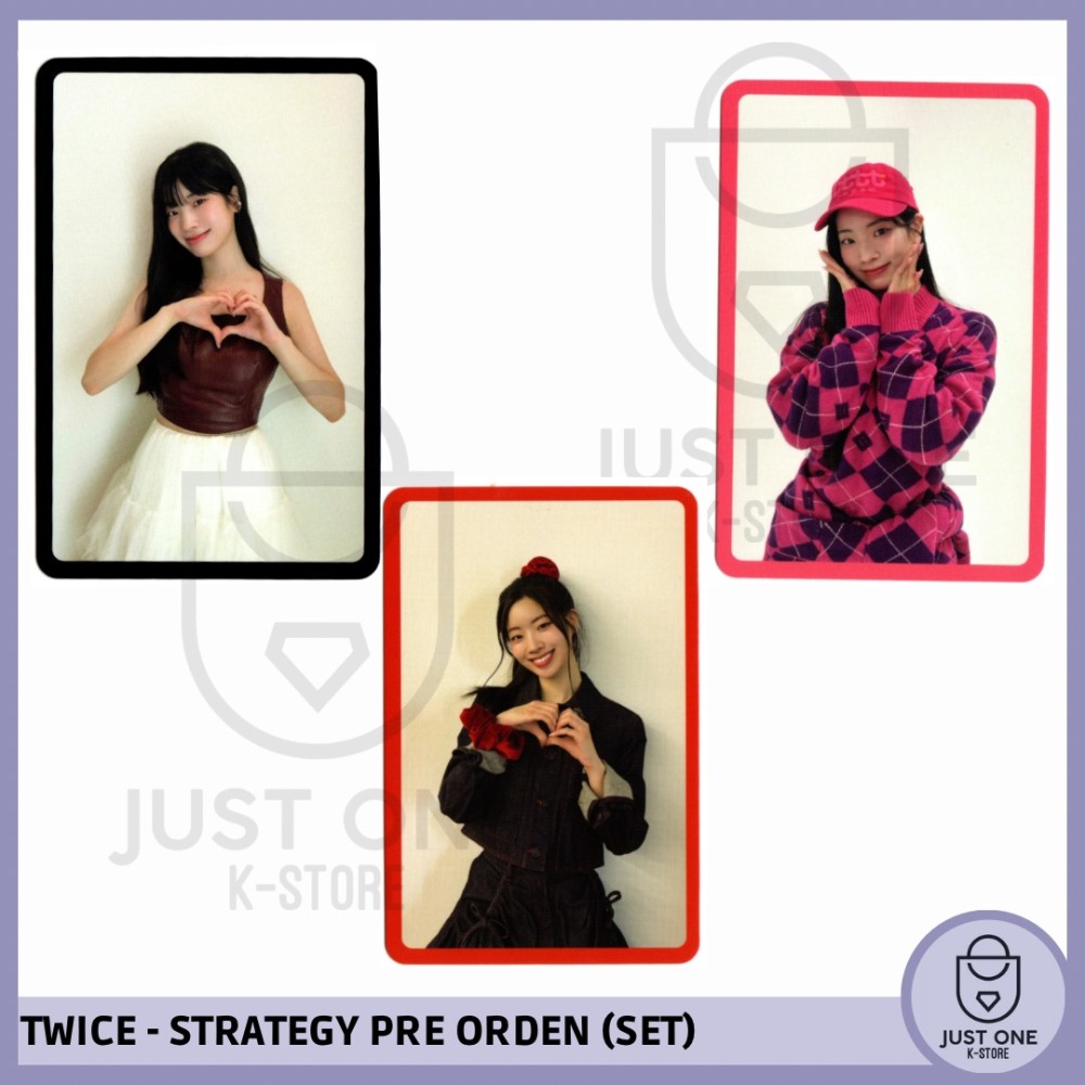 TWICE - STRATEGY POB (SET DAHYUN)
