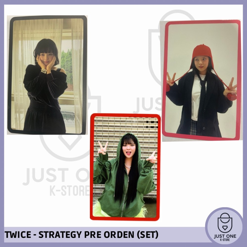 TWICE - STRATEGY POB (SET JEONGYEON)