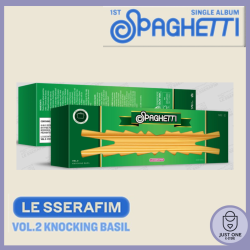 LE SSERAFIM 1st Single Album 'SPAGHETTI' KNOCKING BASIL