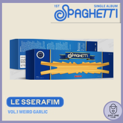 LE SSERAFIM 1st Single Album 'SPAGHETTI' WEIRD GARLIC