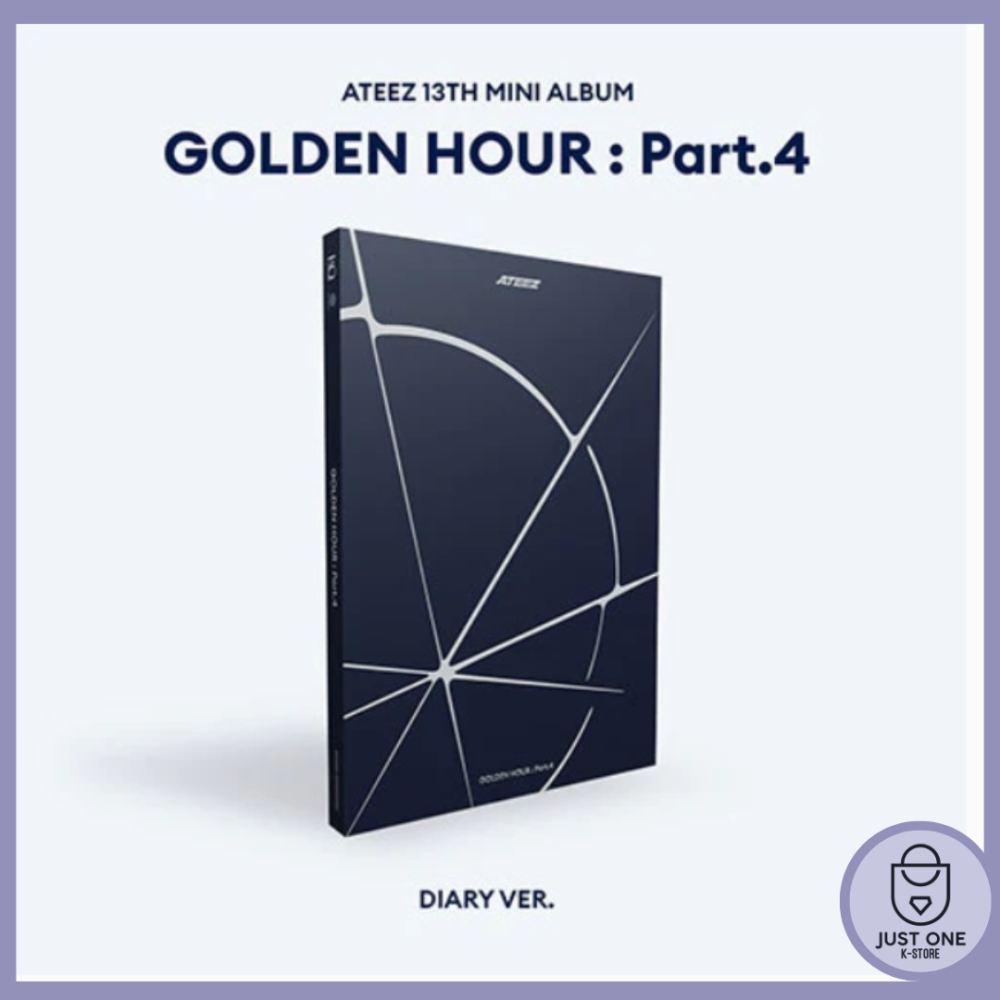 ATEEZ - GOLDEN HOUR : Part.4 [13th Mini Álbum] DIARY Ver.