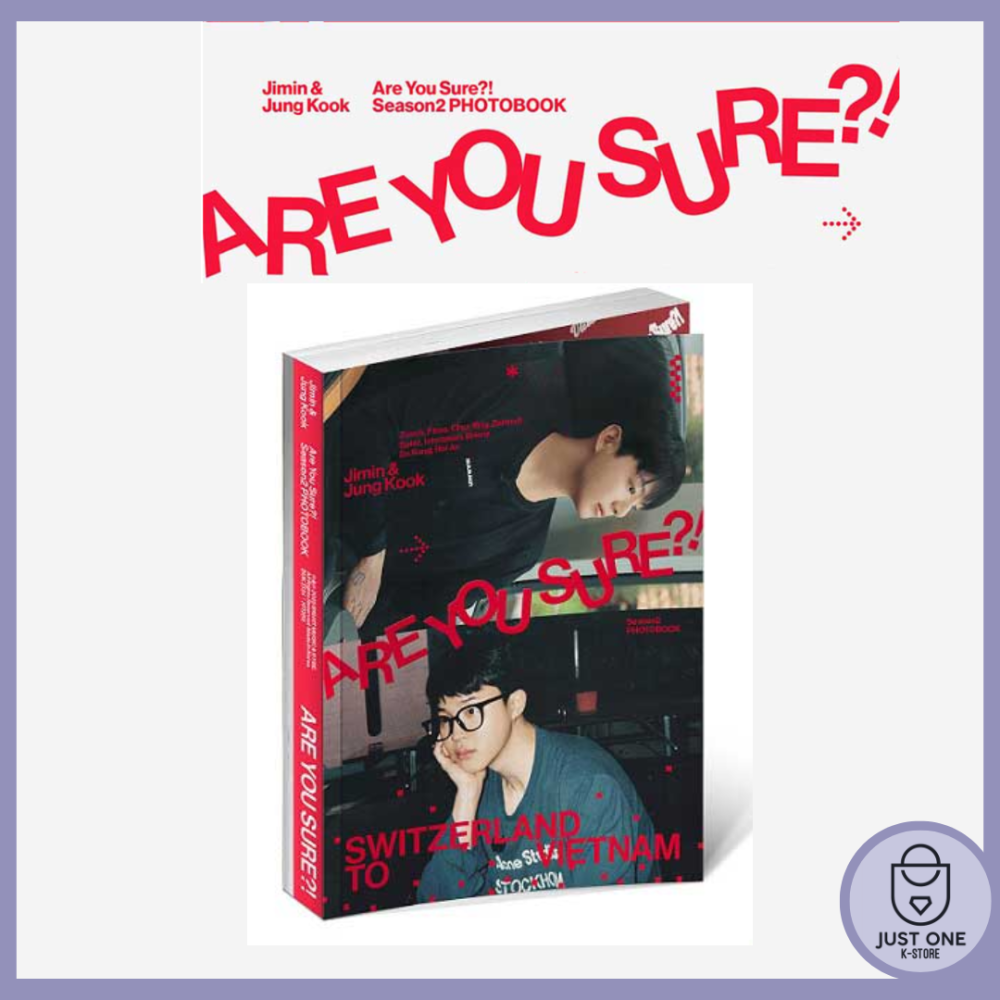 Jimin x Jung Kook – [Are You Sure?! Season2] PHOTOBOOK