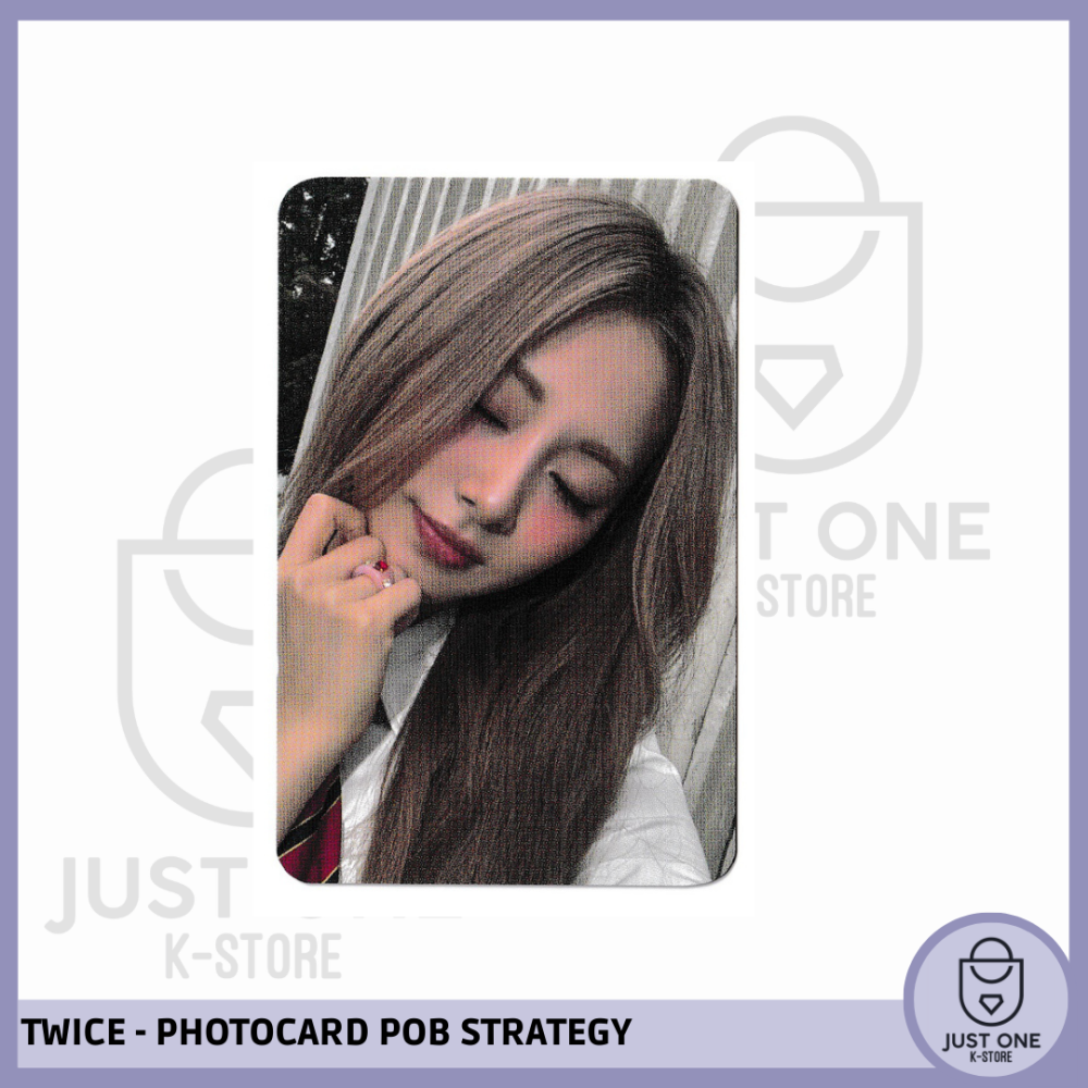 TWICE - PHOTOCARD [STRATEGY/ Digipack / Step 4 ver.] Music Korea POB (Tzuyu)