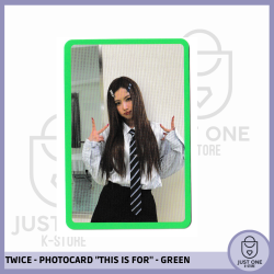 TWICE - PHOTOCARD THIS IS FOR (Green) (Sana)