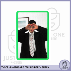 TWICE - PHOTOCARD THIS IS FOR (Green) (Jihyo)