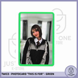 TWICE - PHOTOCARD THIS IS FOR (Green) (Momo)