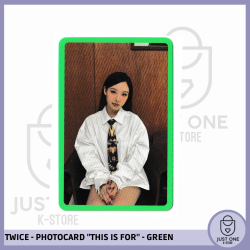 TWICE - PHOTOCARD THIS IS FOR (Green) (Nayeon)