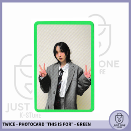 TWICE - PHOTOCARD THIS IS FOR (Green) (Mina)