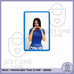 TWICE - PHOTOCARD THIS IS FOR (Blue) (Jeongyeon)