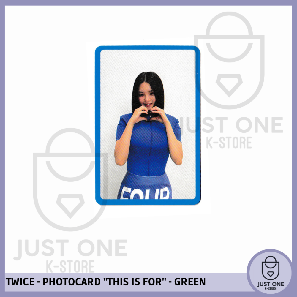 TWICE - PHOTOCARD THIS IS FOR (Blue) (Jeongyeon)