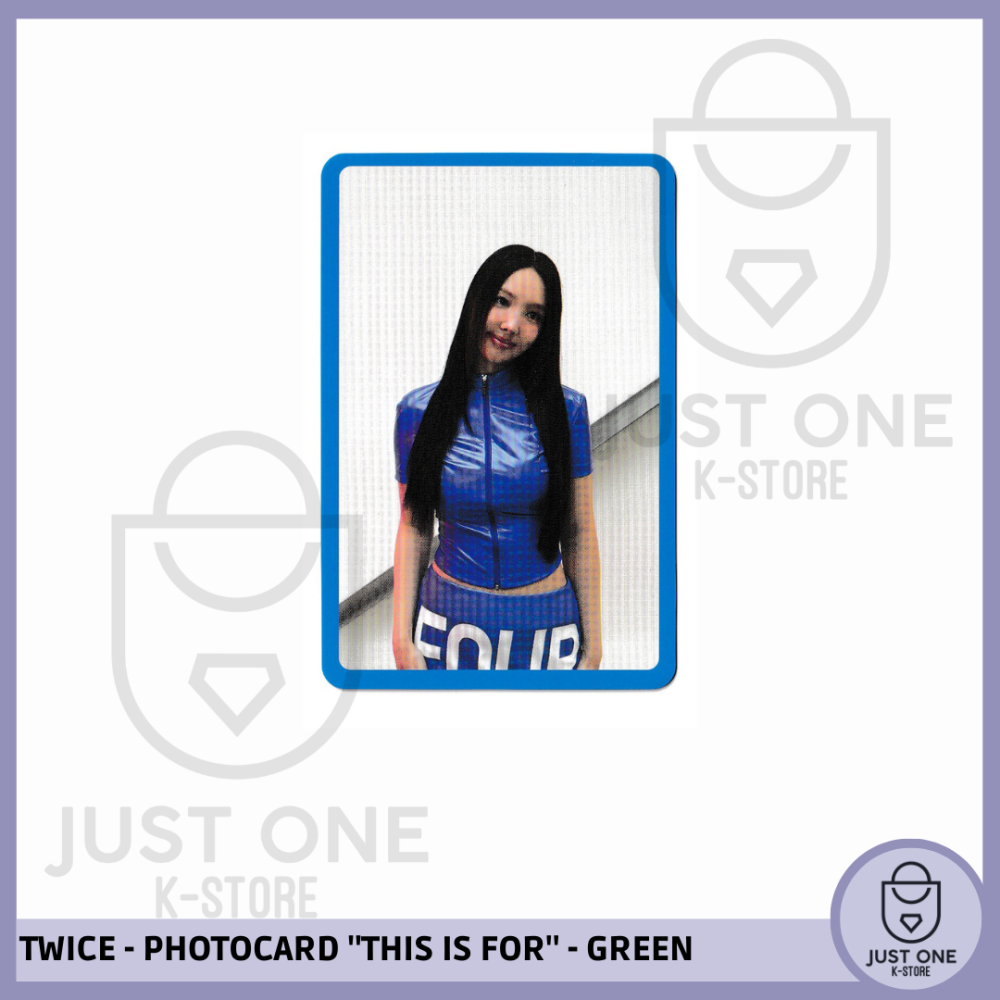 TWICE - PHOTOCARD THIS IS FOR (Blue) (Nayeon)