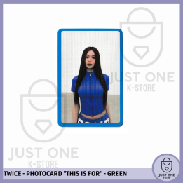 TWICE - PHOTOCARD THIS IS FOR (Blue) (Sana)